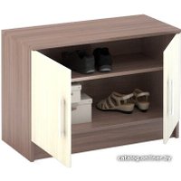 Тумба для обуви Стендмебель Машенька ТБ-202 (ясень шимо светлый/ясень шимо темный)
