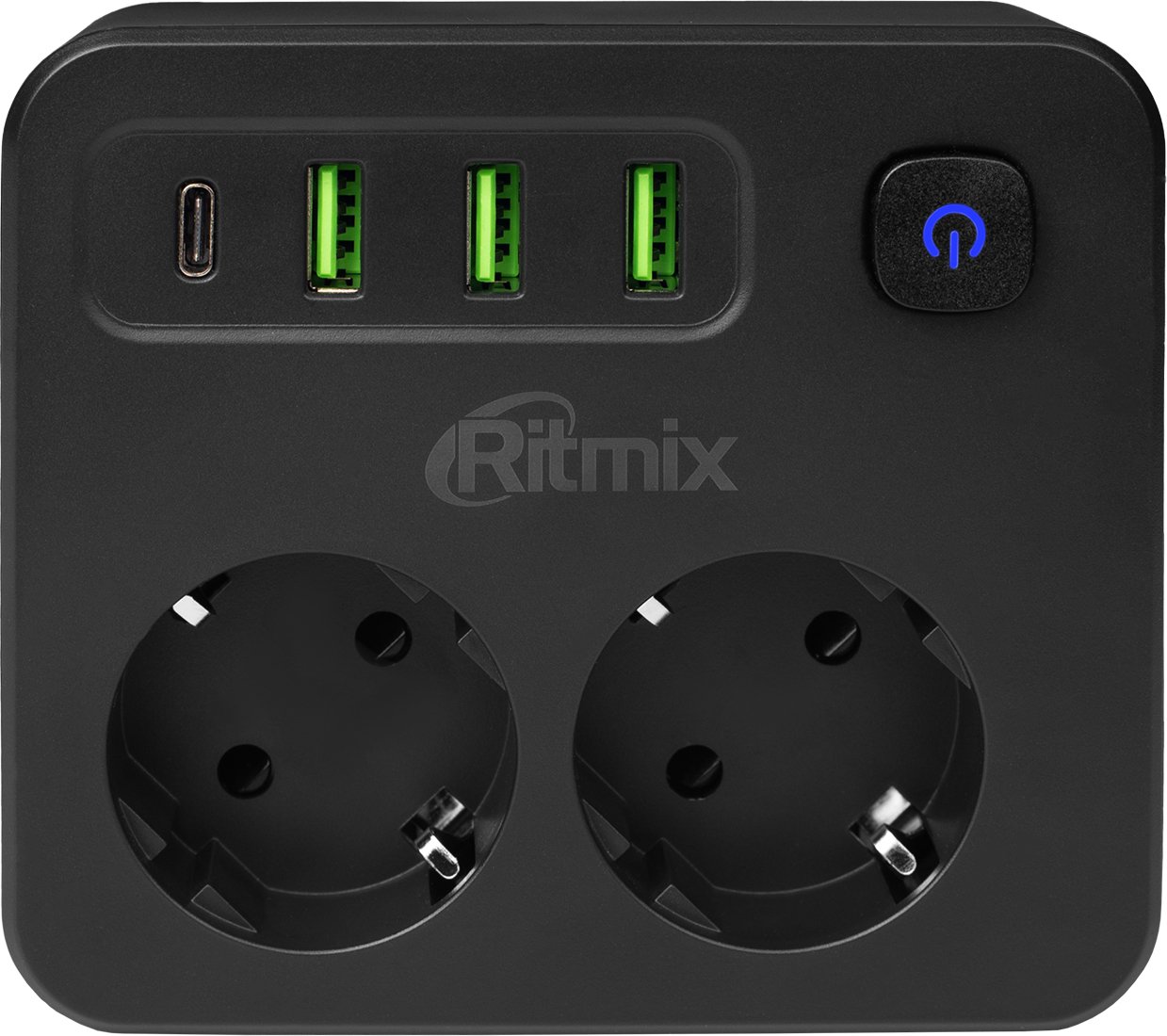 

Сетевой фильтр Ritmix RM-023PD (черный)