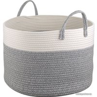 Корзина Bergenson Bjorn Ulrik TL-BB-UL-CR-GR-45 (кремовый/светло-серый)