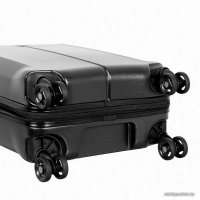 Чемодан-спиннер Verage Houston 20075-1 55 см (зернистый черный)