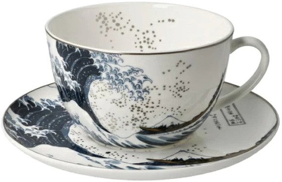 Чашка Goebel Artis Orbis Katsushika Hokusai Большая волна 67-075-01-1 (белый)