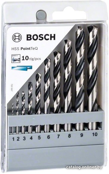 Набор оснастки для электроинструмента Bosch 2608577348 (10 предметов)
