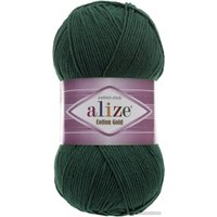 Пряжа для вязания Alize Cotton Gold 426 (330 м, темно-зеленый)