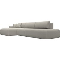 Угловой диван Лига диванов Лига-036 НПБ Модерн Лонг левый 125470L (рогожка амур бежевый)