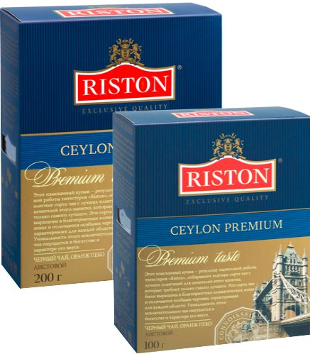 

Черный чай Riston Ceylon Premium 100 г