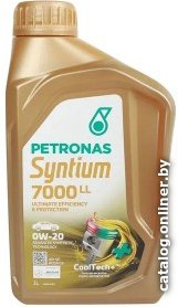 Моторное масло Petronas Syntium 7000 LL 0W-20 1л