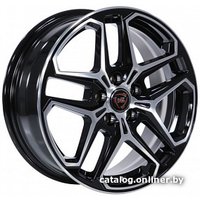 Литые диски NZ R-04 16x6.5" 5x114.3мм DIA 66.1мм ET 40мм BKF