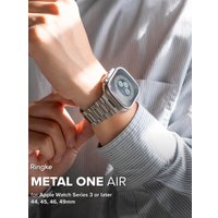 Ремешок Ringke Metal One Air для Apple Watch 44 / 45 / 46 / 49 mm Silver