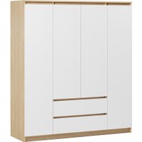 Шкаф распашной Soma ШК-4 (дуб сонома/белый)