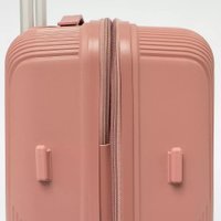 Чемодан-спиннер Francesco Molinary 344-8038/2-24PNK (розовый)