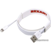 Кабель Rexant 18-0000 USB Type-C - Lighting (1 м, белый)
