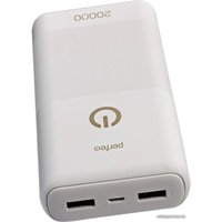 Внешний аккумулятор Perfeo Splash 20000mAh (белый)