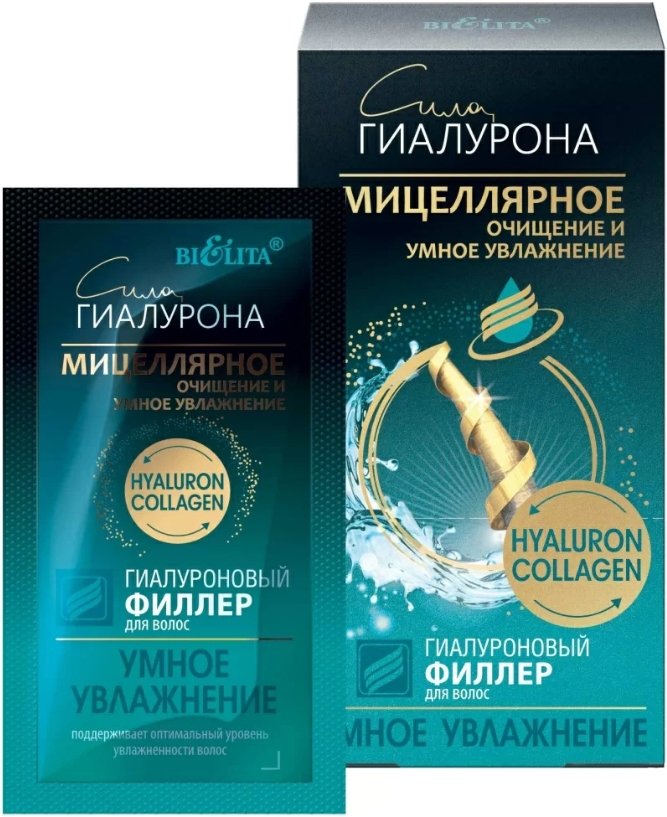 

Филлер Belita Гиалуроновый для волос Умное увлажнение 40 мл