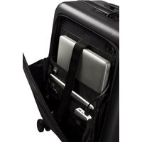 Чемодан-спиннер Samsonite Stackd Black 55 см (39/46 л)