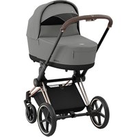 Универсальная коляска Cybex Priam IV (2 в 1, Mirage Grey/Rose Gold)