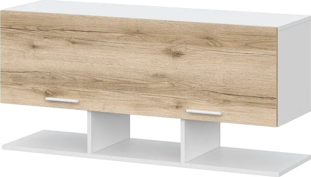 

Полка Астрид-Мебель Геометрия-11 (Белый/Делано светлый)