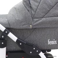 Универсальная коляска Bart-Plast Fenix Prime PCOF (3 в 1, 02 черный джинс)