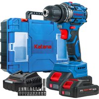 Дрель-шуруповерт Katana CD3501 (с 2-мя АКБ, кейс)