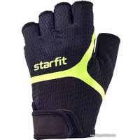 Перчатки Starfit WG-103 (черный/ярко-зеленый, M)