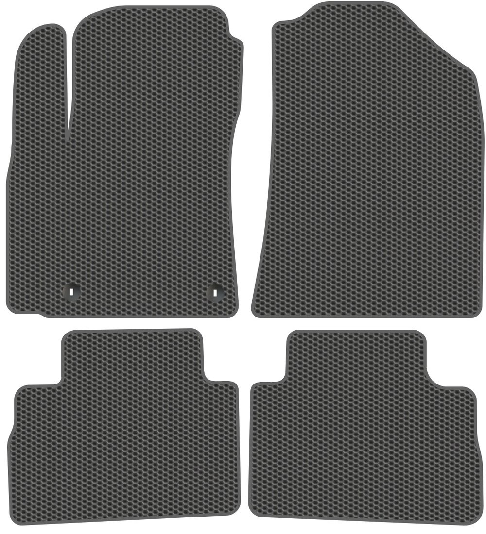 

Комплект ковриков для авто Alicosta Kia Soul III (хэтчбек 5 дв / SK3) 2019 - Н.В. (серый)