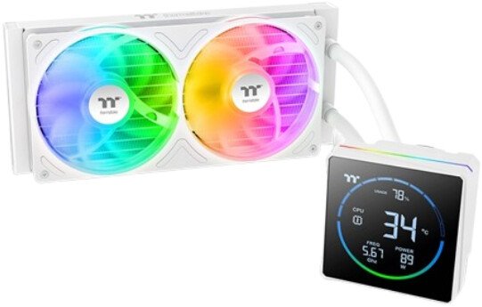 

Система жидкостного охлаждения для процессора Thermaltake TH240-S V3 ARGB Sync Snow Edition CL-W471-PL12SW-A