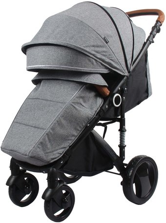 Коляска прогулочная «книга» Chiccolino Star (deep grey)