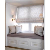 Римская штора Jalux Вензеля 0502/2 50x170 (бежевый)