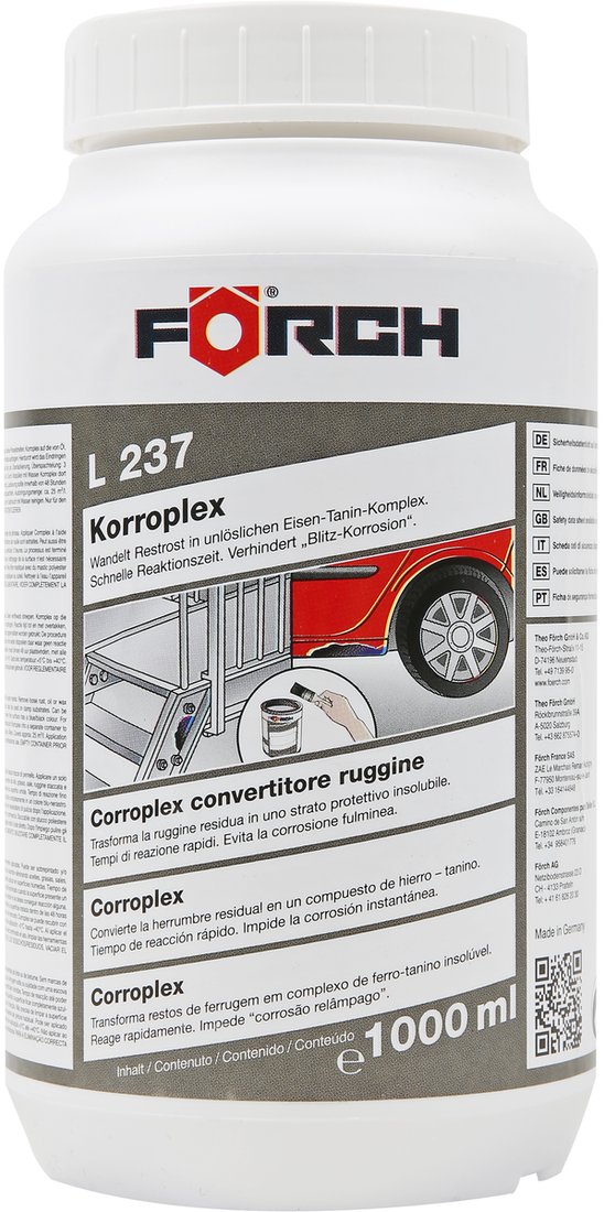 

Преобразователь ржавчины FORCH Корроплекс L237 1л 62080600