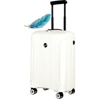 Чемодан-спиннер Verage Edinburgh 22019WS II-S+ 55 см (белый оникс)