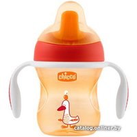 Поильник Chicco Transition Cup 00006921300000 (200 мл, оранжевый)