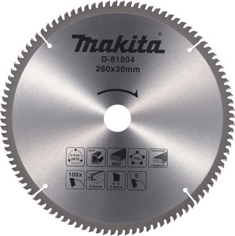 Пильный диск Makita D-81804