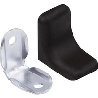 Уголок монтажный Речицкий метизный завод С металлической основой и пластиковой крышкой (черный)