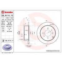  Brembo 08A11411