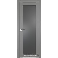 Межкомнатная дверь ProfilDoors 2.19U L 70x200 (грей, стекло графит)