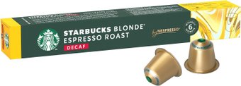 Кофе в капсулах Starbucks Blonde Espresso Roast Dec 10 шт