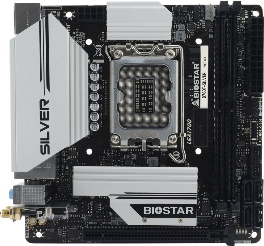 

Материнская плата BIOSTAR B760T-Silver Ver. 5.1