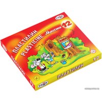 Пластилин Гамма Мультики 280018 (12 цв)