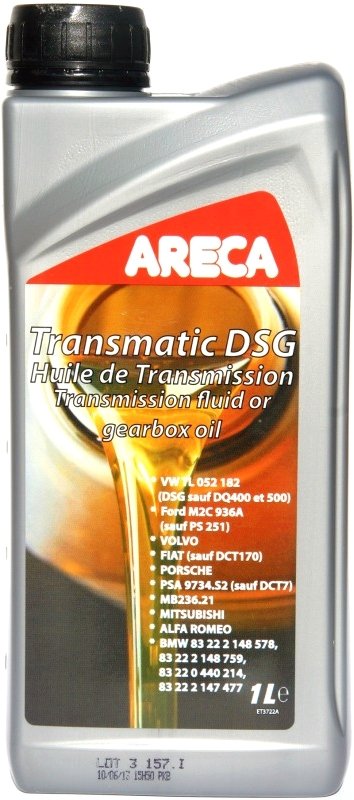 

Трансмиссионное масло Areca Transmatic DSG 1л