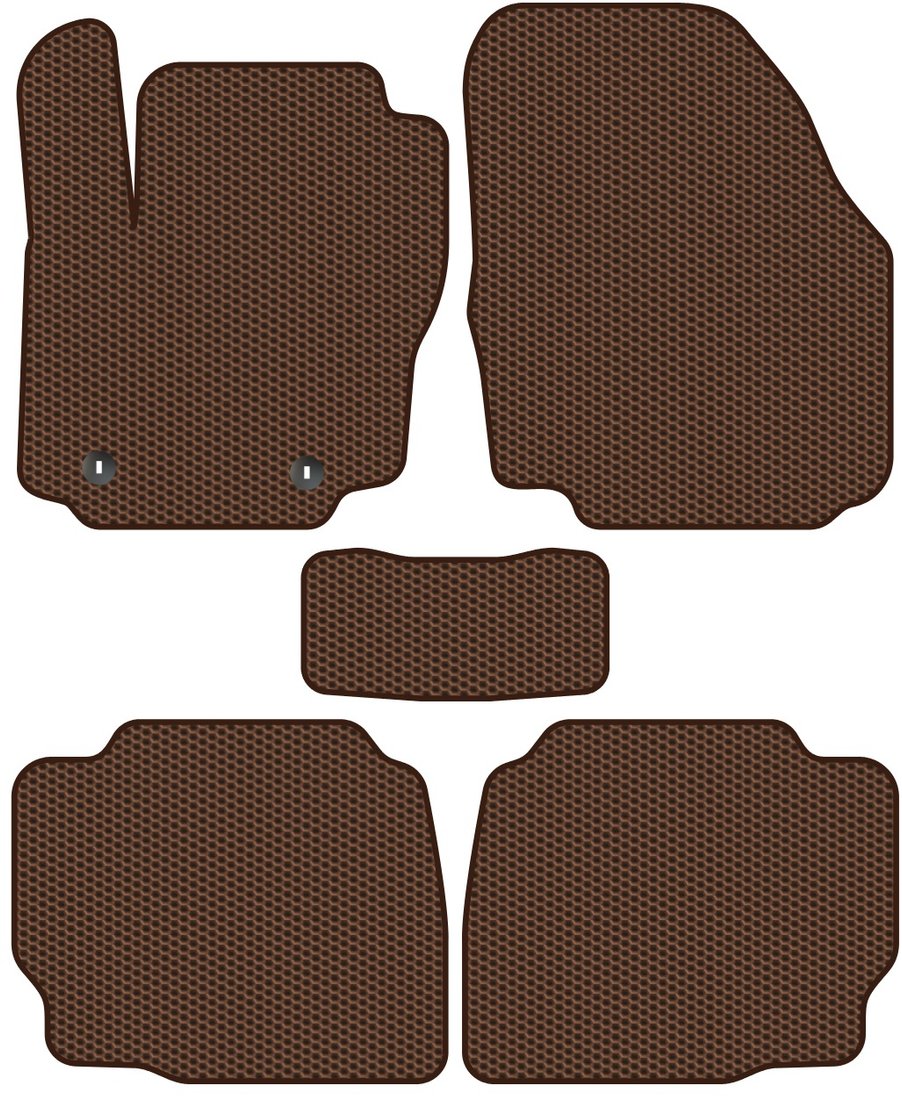 

Комплект ковриков для авто Alicosta Ford Mondeo IV (седан, лифтбек, универсал / BD, BE, BG) 2007 - 2015 (коричневый, сота)