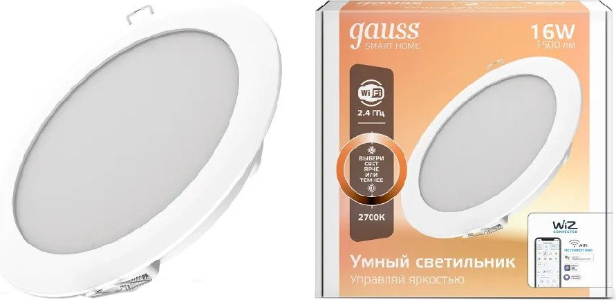 

Точечный светильник Gauss Smart Home 2020122