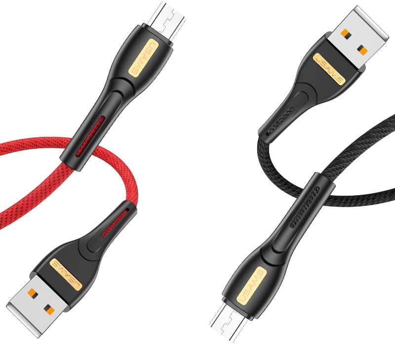 

Кабель Usams U40 MicroUSB US-SJ389 (красный)
