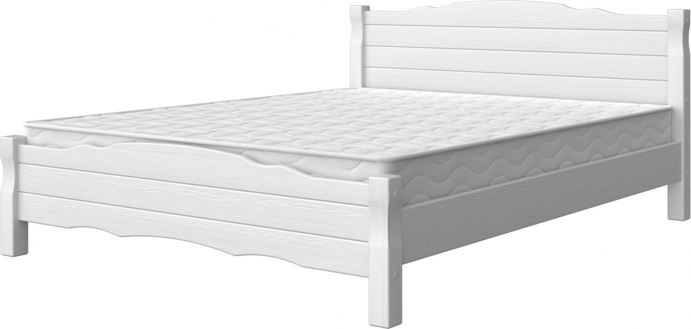 

Кровать Bravo Мебель Эрдэн 160x200 (белый античный)