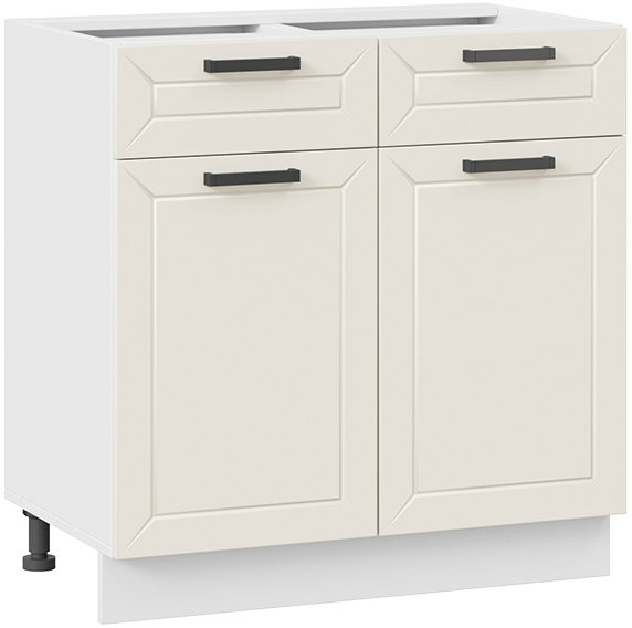 

Шкаф напольный Трия Лорас 1Н8Я1 (белый/холст брюле)