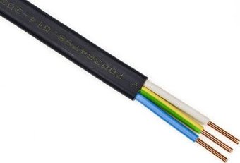 Кабель силовой ВЭКЗ ВВГ-Пнг(100 м, А)-LS 3x6 (100 м, черный)