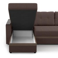 Диван Mio Tesoro Атланта 110 (Savana Chocolate/Ecostile Chocolate)