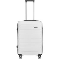 Чемодан-спиннер DoubleW YF-PP02 (M, белый)