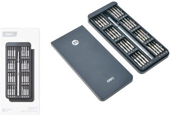 Набор отвертка с битами Deli DL241033 (33 предмета)