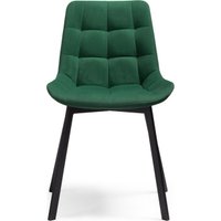 Стул Notta Челси (черный/зеленый)