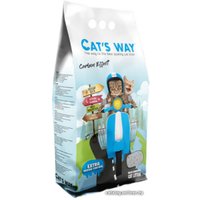 Наполнитель для туалета Cats Way Carbon Effect 10 л
