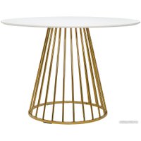 Кухонный стол Bergenson Bjorn Tyra BB0000120 (белый/золото)